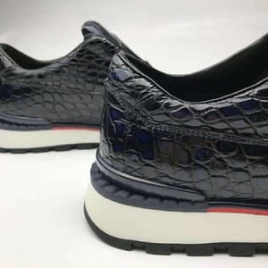 Custom Alligator Sports <span class=keywords><strong>zapatos</strong></span> casuales de los hombres cocodrilo de cuero genuino caminar Zapatillas <span class=keywords><strong>zapatos</strong></span> de los hombres de alta calidad <span class=keywords><strong>zapatos</strong></span> casuales para los hombres - Product Image 5