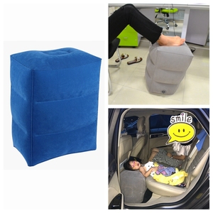 Pour Airgoods hauteur réglable <span class=keywords><strong>avion</strong></span> <span class=keywords><strong>gonflable</strong></span> <span class=keywords><strong>pied</strong></span> <span class=keywords><strong>repose</strong></span>-jambes oreiller enfants voyage lit de couchage fonction positionneur - Product Image 5