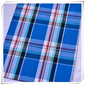 new 100%cotton check yarn dyed cotton fabric