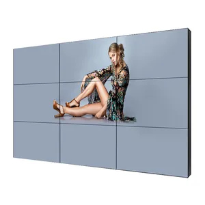 DP loop 3d occhio nudo tv led schermo a parete 3840x2160 55 pollici 3.5 millimetri uhd lcd industriale