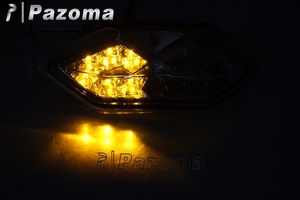 Pazoma cola de <span class=keywords><strong>la</strong></span> motocicleta led ajuste con señal de vuelta para Kawasaki <span class=keywords><strong>Z1000</strong></span> Ninja 1000 Versys 2010-2013 - Product Image 5