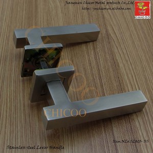 Proveedor china de acero inoxidable palanca de la puerta interior <span class=keywords><strong>mango</strong></span>, maquina <span class=keywords><strong>mango</strong></span>, <span class=keywords><strong>mango</strong></span> cuadrado - Product Image 1