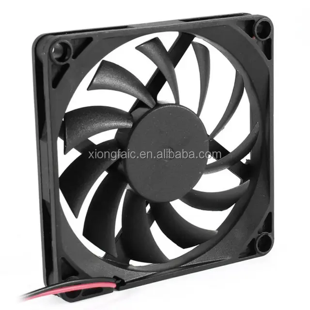 Ventilador de refrigeração, 80mm, 2 pinos, conector para computador, caso, cpu cooler, radiador, imperdível