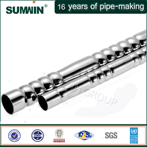 Sumwin escalier garde - corps accessoire mur d'épaisseur en acier inoxydable 316 <span class=keywords><strong>tube</strong></span> carré - Product Image 5