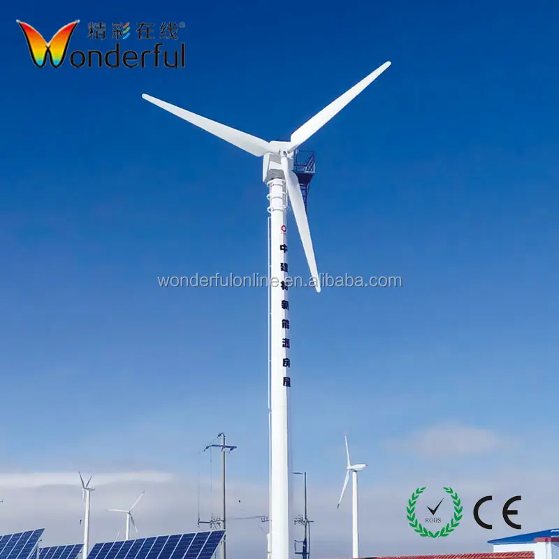 Homemade on-grid system 380v 10kw 20kwatt 1MW price kit power 220 volt wind generator 380v 100kw wind turbine
