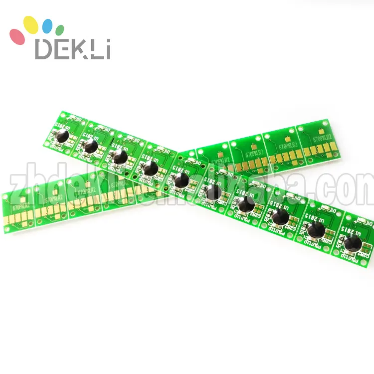 Chip Hộp Mực Tương Thích PGI670 CLI671 Cho Canon MG5760 MG5765 MG5766 Chip Ciss Tự Động Thiết Lập Lại Vĩnh Viễn