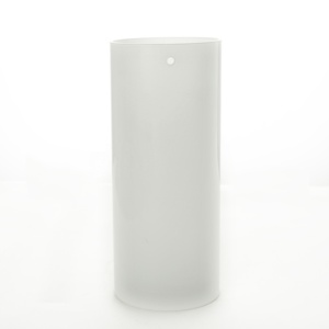 Sữa Thủ Công Trắng Mờ Màu Xi Lanh Thủy Tinh Ống Đèn Cove Ánh Sáng Bóng Râm - Product Image 4