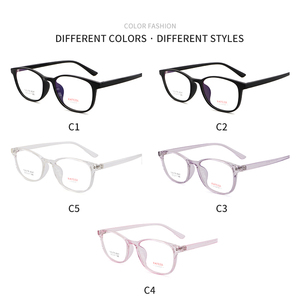 <span class=keywords><strong>Lunettes</strong></span> optiques transparentes avec montures Tr90, verres transparents et flexibles - Product Image 4
