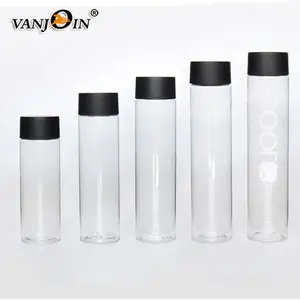 Botol Air Jus Voss Silinder Bening Kelas Makanan Plastik Virgin 500Ml 550Ml