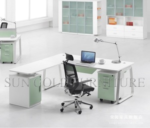Table de secrétaire de <span class=keywords><strong>bureau</strong></span> moderne <span class=keywords><strong>en</strong></span> <span class=keywords><strong>bois</strong></span> durable <span class=keywords><strong>en</strong></span> forme de L Mobilier de <span class=keywords><strong>bureau</strong></span> <span class=keywords><strong>Bureau</strong></span> de direction - Product Image 2