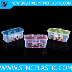 Pots à épices carrés en plastique pour herbes et gingembre, pinces importé du japon, pièces - Product Image 2
