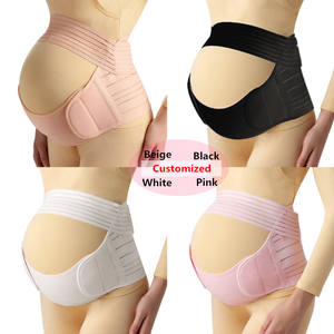 Ensemble 3 en 1 de soutien abdominal réglable pour femmes enceintes, ceinture de maternité élastique, bande de soutien pour la grossesse - Product Image 1