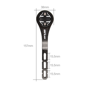 Support de guidon incurvé pour ordinateur de vélo de route en fibre de carbone GUB 692 3K pour GARMIN CATEYE <span class=keywords><strong>Bryton</strong></span> GoPro - Product Image 6