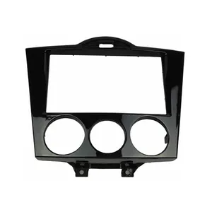 Duplo Din Painel De Áudio para 2003 + Mazda RX8 Rádio Fascia Remontagem Dash Mount DVD de Instalação Kit Guarnição Rosto Placa Quadro