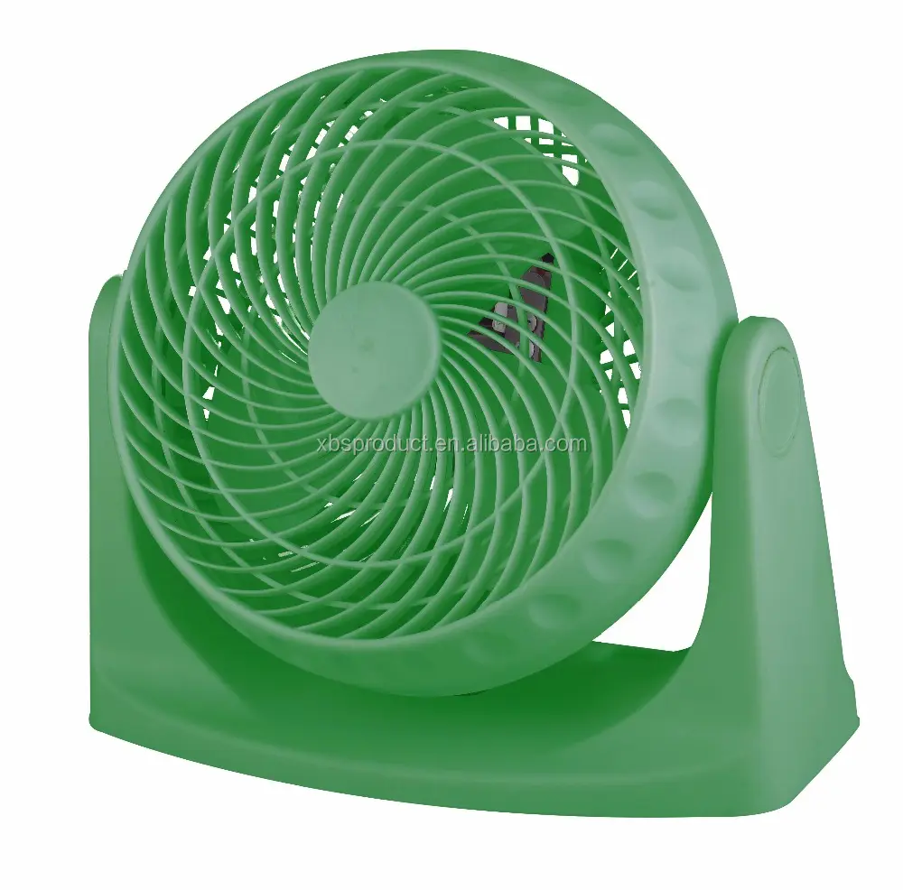 Usine Offre Spéciale ventilation refroidissement plastique coloré 9 ''3 vitesses réglage ventilateur de bureau Portable