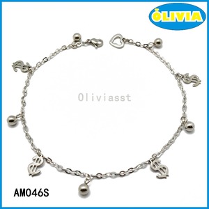 Olivia bisutería encantos afortunados verano tobillo pulsera tobillera de oro fino - Product Image 4