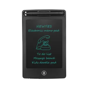 Newyes Nuovo Design Da 6.5 Pollici A Cristalli Liquidi di trasporto di Scrittura Pad Bambini Educational Grafica Digitale Tavolo Da Disegno Tablet