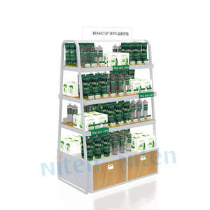 Hermosa Tienda de Supermercado Estantes Cosméticos Cuidado de La <span class=keywords><strong>Piel</strong></span> Productos de Estante de Exhibición - Product Image 2
