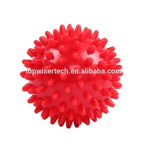 Bola de masaje de Yoga de alta calidad de 7,5 cm, cuerpo de PVC y espalda para pies, rodillo de masaje para gimnasio, masaje muscular, bola dura con punta - Product Image 6