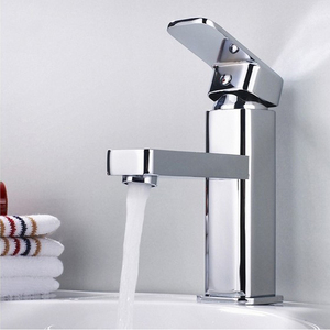 Hight qualité sanitaires de <span class=keywords><strong>zinc</strong></span> salle de bains d'eau froide bassin évier robinet - Product Image 2