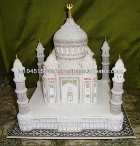 Fabriqué à la main en marbre Taj Mahal modèle réplique cadeau - Product Image 1