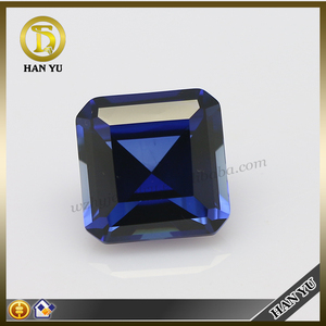 113 # Azul <span class=keywords><strong>espinela</strong></span> sintética talla esmeralda <span class=keywords><strong>piedra</strong></span> por <span class=keywords><strong>piedra</strong></span> <span class=keywords><strong>espinela</strong></span> - Product Image 1
