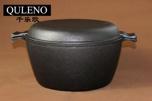 Casserole en <span class=keywords><strong>fonte</strong></span> à l'<span class=keywords><strong>ancienne</strong></span>, wok traditionnel, oreilles de cochon épaisses, poêle antiadhésive avec cuisinière à gaz universelle - Product Image 6