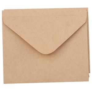 Kích Thước Tùy Chỉnh Tái Chế Phong Bì Giấy Thủ Công Phong Bì <span class=keywords><strong>Mini</strong></span> ECO Square Kraft Paper Phong Bì - Product Image 4