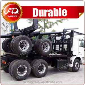Chine fournisseur multi essieux bois bois transport sur remorque <span class=keywords><strong>camion</strong></span> <span class=keywords><strong>grumier</strong></span> - Product Image 1