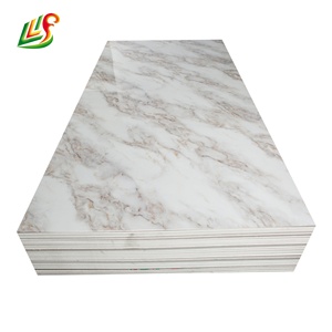 Prix d'usine Revêtement mural intérieur Feuille plastique décorative Panneaux en <span class=keywords><strong>PVC</strong></span> marbré UV 3mm 4mm Arabie Saoudite - Product Image 2