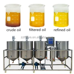 small scale cooking oil refinery machine/machinery/plant