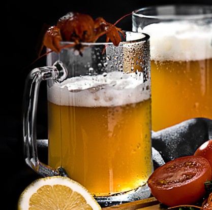 Glass Beer Glasses with Handle Drinking Glasses Kitchen Glassware for Water Coffee