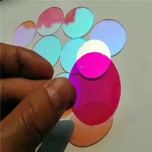 Ultra fino resistente al calor gobo de cristal de color de lente de filtro