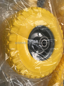 <span class=keywords><strong>Roue</strong></span> de chariot à main en PU solide 260x85 de l'usine 3.00-4 - Product Image 4