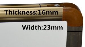 B2 tablero de <span class=keywords><strong>corcho</strong></span> marco de aluminio/de cerámica esmalte <span class=keywords><strong>pizarra</strong></span>/mensaje tablón de anuncios - Product Image 1
