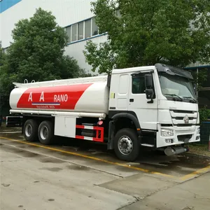 Sinotruk Howo 6X4รถบรรทุกน้ำมันความจุรถบรรทุกถังน้ำมันเชื้อเพลิงสำหรับขาย