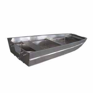 Jions — bateau en <span class=keywords><strong>aluminium</strong></span> à <span class=keywords><strong>fond</strong></span> <span class=keywords><strong>plat</strong></span>, certifié CE, bon marché, 14 pieds - Product Image 1