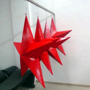 Big Size Fiberglass Decorative Ceiling <strong>Hanging</strong> <strong>Stars</strong> for Christmas Decoration - Product Image 1