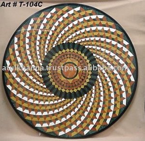 Mosaïque de marbre De Table - Product Image 1