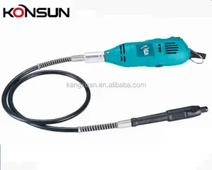 KONSUN 85701 मॉडल के साथ 3mm बिजली चर गति मरने की चक्की लचीला शाफ्ट