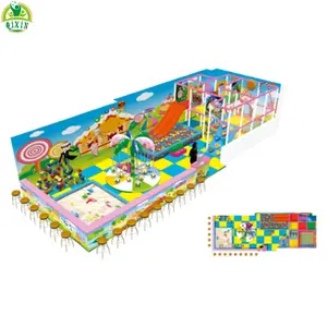 Paradise happy land soft play kids indoor playground franchise kids indoor playground equipment QX-105A