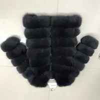 2018 nuovo cappotto di pelliccia vera pelliccia di volpe della signora cappotto di pelliccia reale