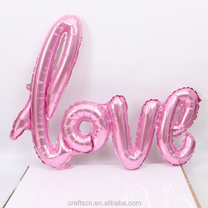 Ballon lettres d'amour combinés pour mariage, en aluminium, vente en gros, 10 pouces - Product Image 1