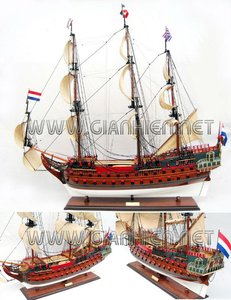 Modèle de navire historique en bois ZEVEN PROVINCIEN - Modèles de navires en bois - Product Image 6