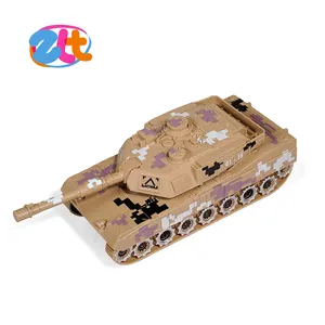 1:36 scale military toy diecast tank model with music