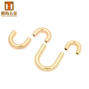 Metal strap hardware connector screw D arch bridge handle buckle