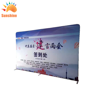 Gran feria portátil etapa decoración telescópico Pop Up <span class=keywords><strong>Banner</strong></span> <span class=keywords><strong>stand</strong></span> aluminio telón de fondo <span class=keywords><strong>para</strong></span> la venta - Product Image 5