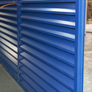 Persiane in Alluminio/Persiane Fisse Design Persiane <span class=keywords><strong>a</strong></span> Lamelle Stile Plantation dalla Cina Tapparelle Avvolgibili - Product Image 2