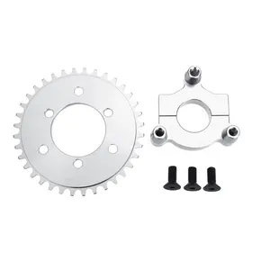 Luckyway Assembly 40T CNC Sprocket 1.8'' Hub Adapter for Motorized Bicycle