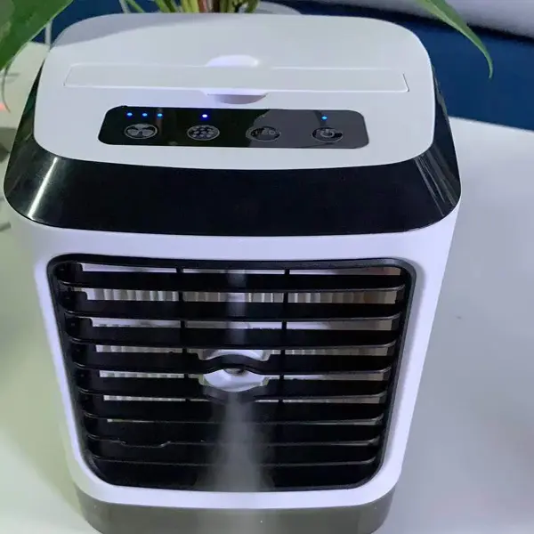 Mini climatiseur Portable, appareil qui humidifie et purifie l'air, refroidisseur d'air, pour maison et bureau, w